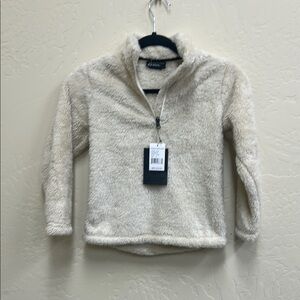 Cozy Cream Fleece Kids Jacket NWT